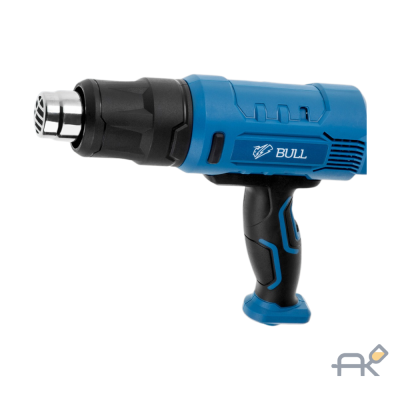 Термовоздуходувка BULL HG 5501 в чем. + набор сопл 1800 Вт. 3 скор.. 50-550 С. ступенч. рег. (1800 Вт. 3 скор.. 50-550 С. ступенч. рег.) (16031326)